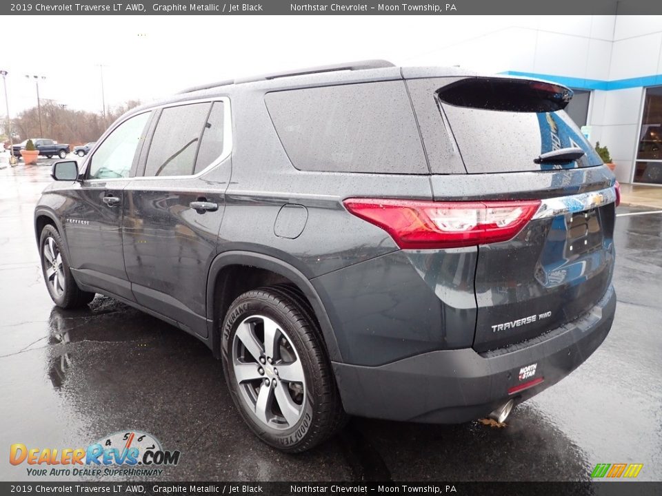 2019 Chevrolet Traverse LT AWD Graphite Metallic / Jet Black Photo #4