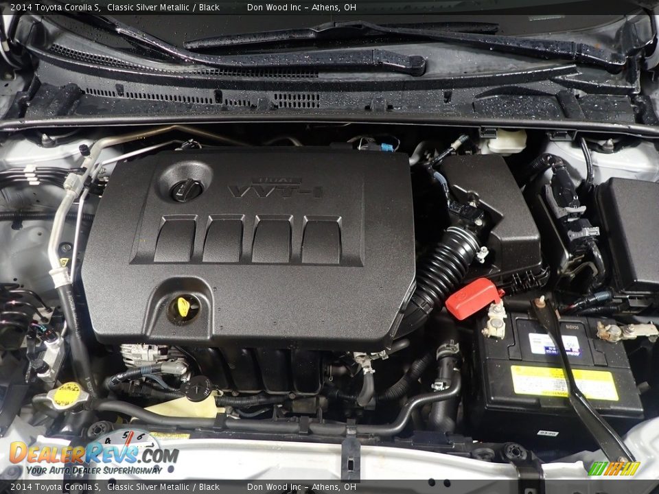 2014 Toyota Corolla S Classic Silver Metallic / Black Photo #7