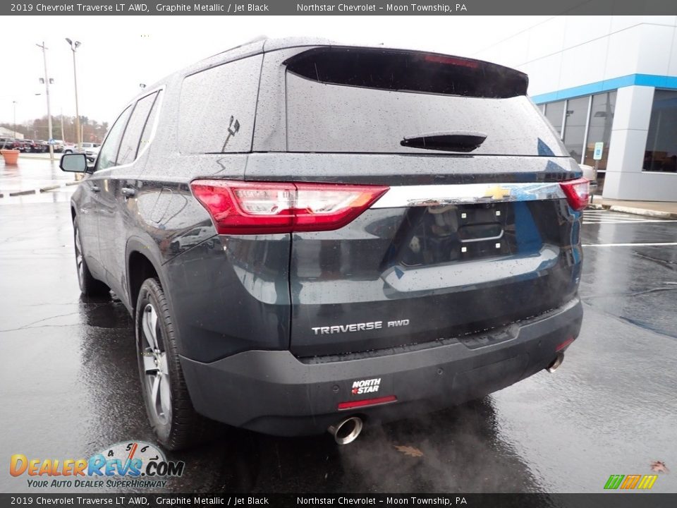 2019 Chevrolet Traverse LT AWD Graphite Metallic / Jet Black Photo #5