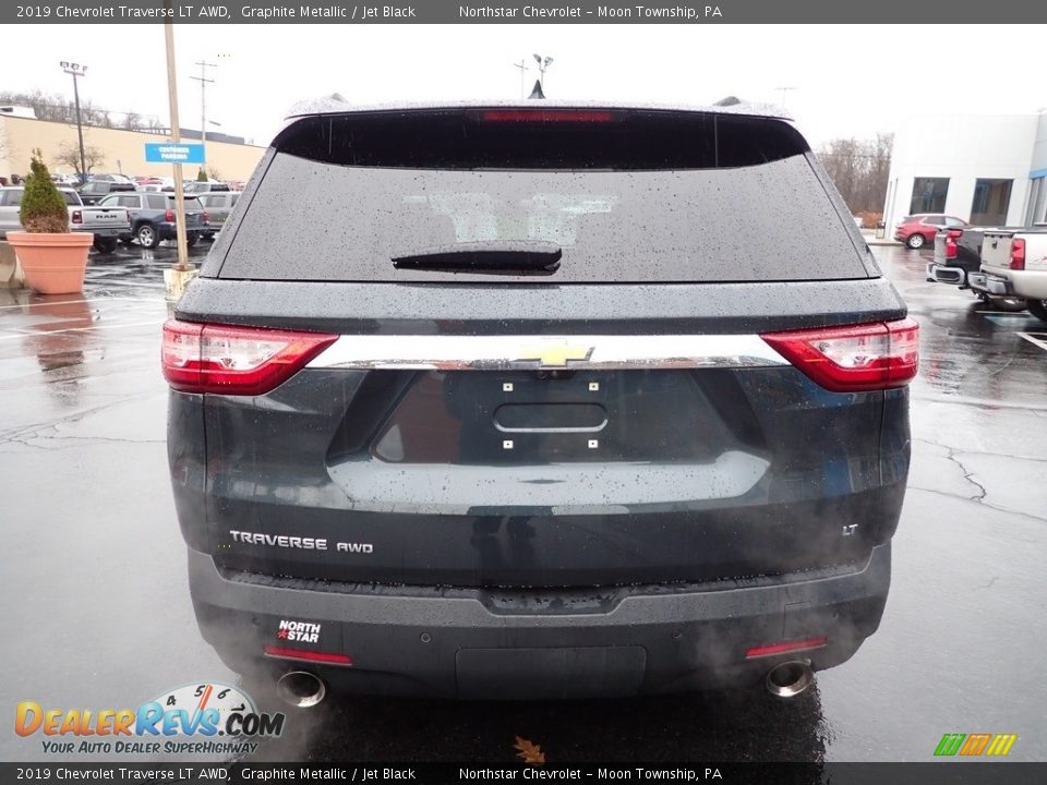 2019 Chevrolet Traverse LT AWD Graphite Metallic / Jet Black Photo #6