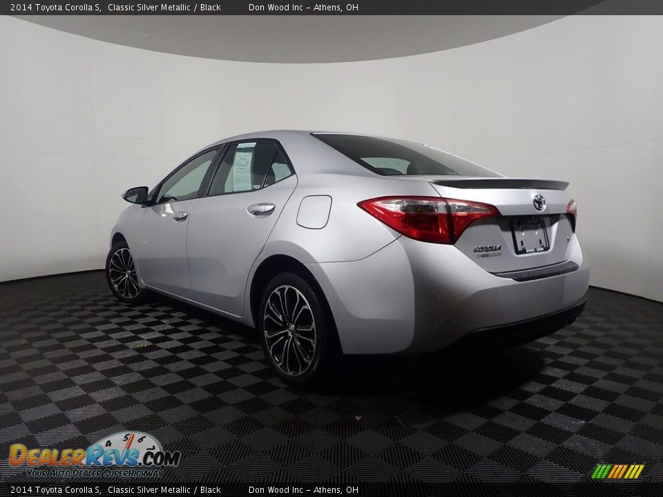 2014 Toyota Corolla S Classic Silver Metallic / Black Photo #11