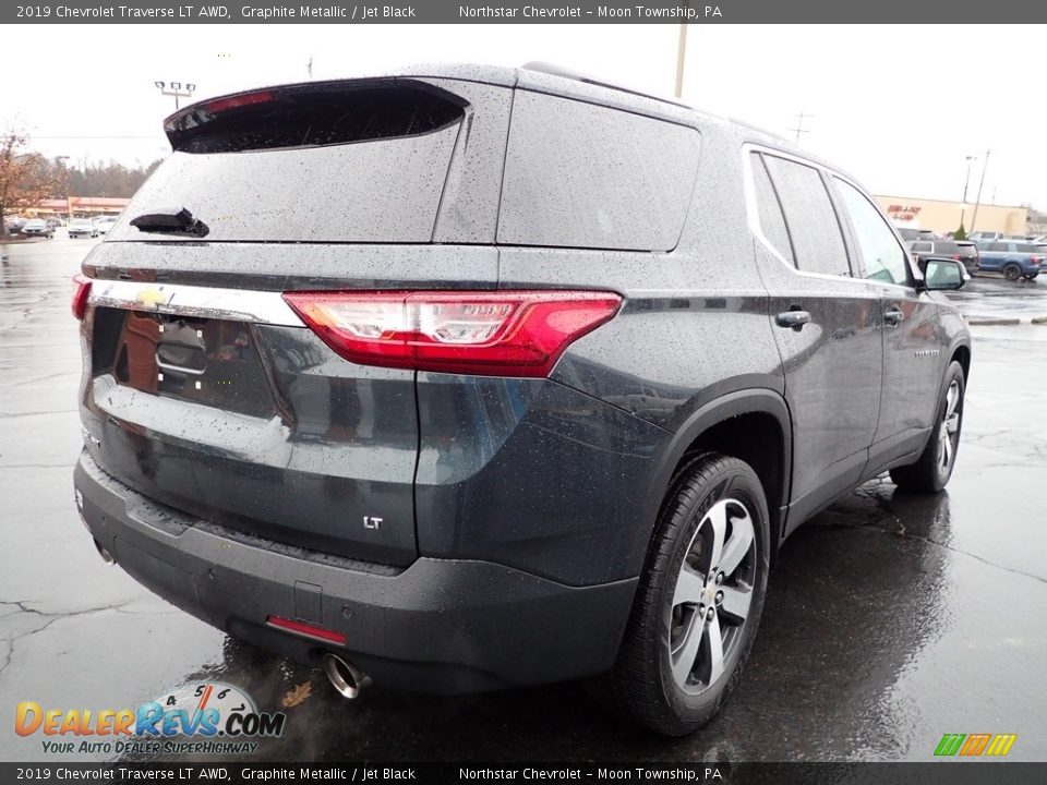 2019 Chevrolet Traverse LT AWD Graphite Metallic / Jet Black Photo #8