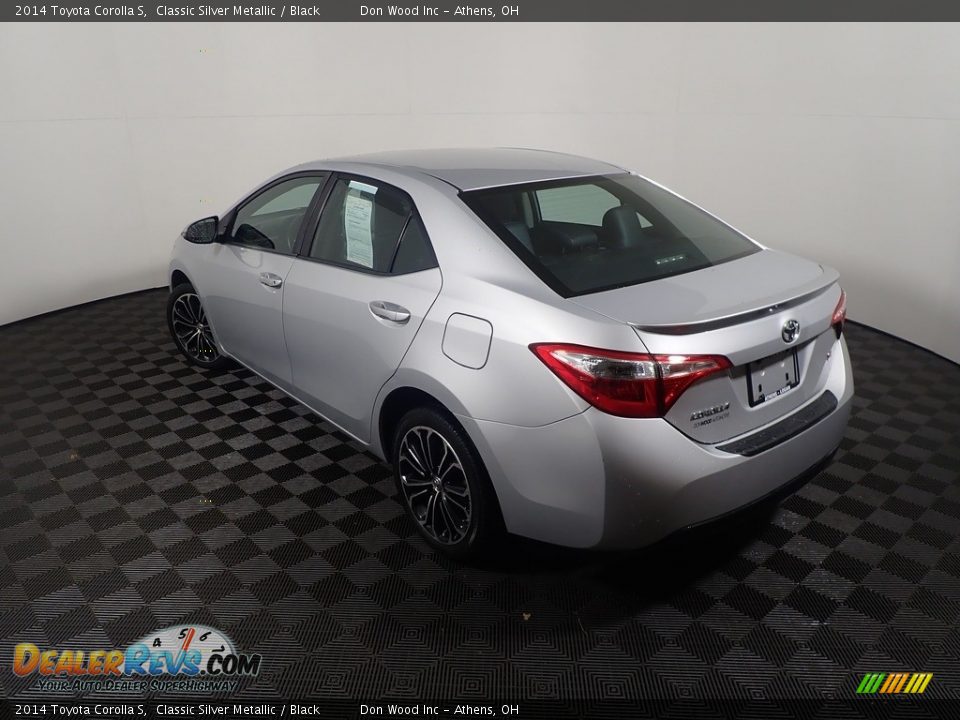 2014 Toyota Corolla S Classic Silver Metallic / Black Photo #12