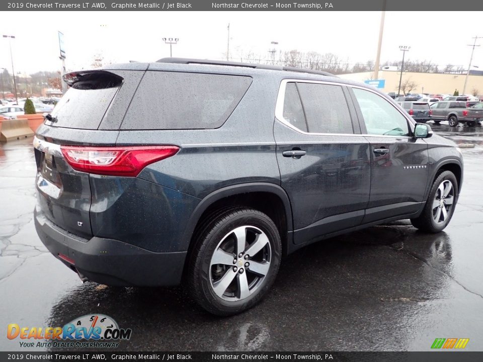 2019 Chevrolet Traverse LT AWD Graphite Metallic / Jet Black Photo #9