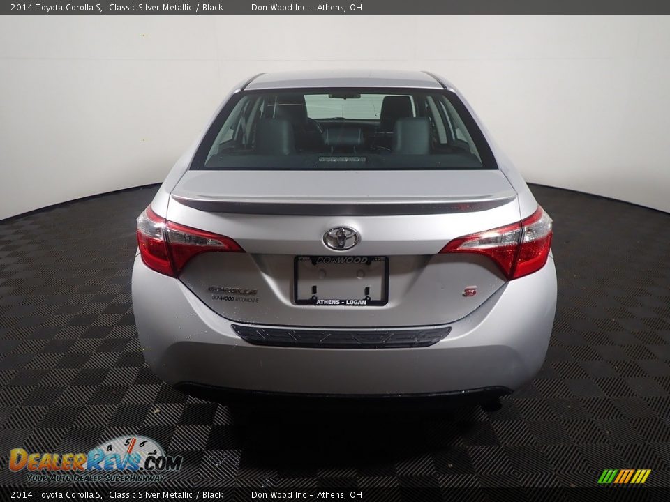 2014 Toyota Corolla S Classic Silver Metallic / Black Photo #13