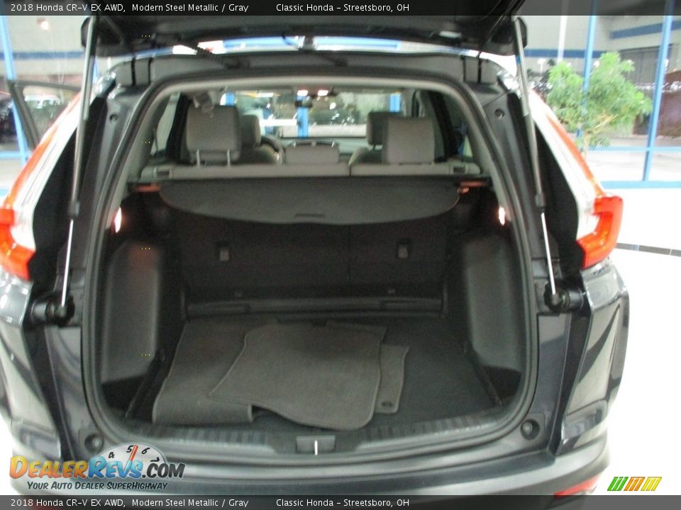 2018 Honda CR-V EX AWD Modern Steel Metallic / Gray Photo #21