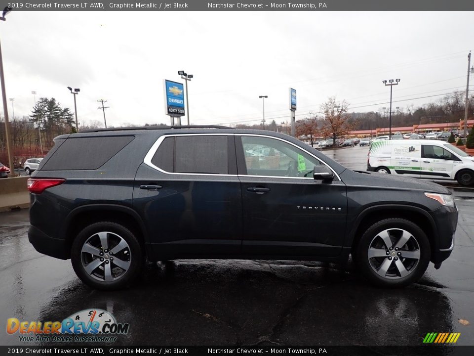 2019 Chevrolet Traverse LT AWD Graphite Metallic / Jet Black Photo #10