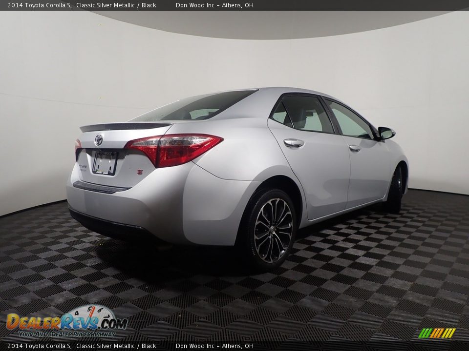 2014 Toyota Corolla S Classic Silver Metallic / Black Photo #16
