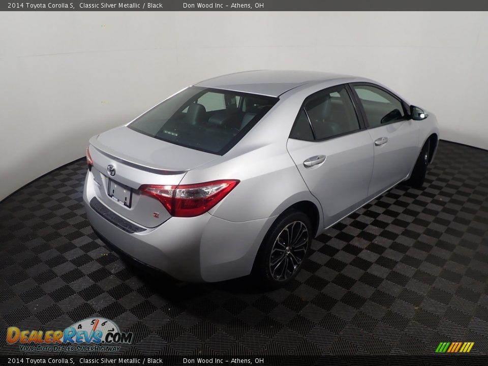 2014 Toyota Corolla S Classic Silver Metallic / Black Photo #17
