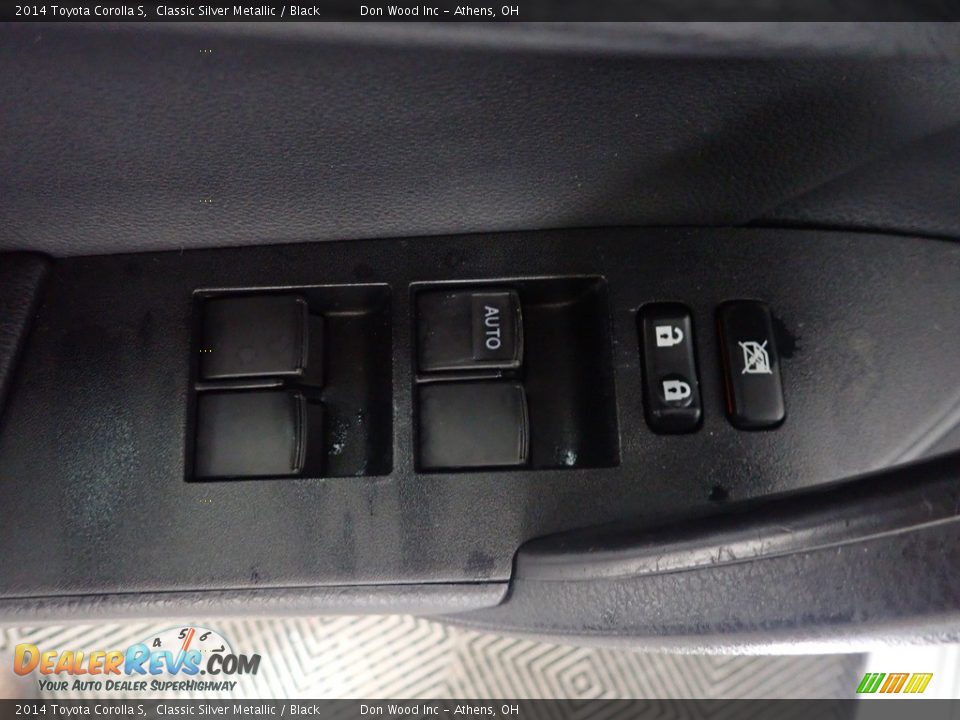 2014 Toyota Corolla S Classic Silver Metallic / Black Photo #21