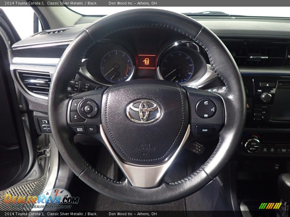 2014 Toyota Corolla S Classic Silver Metallic / Black Photo #27