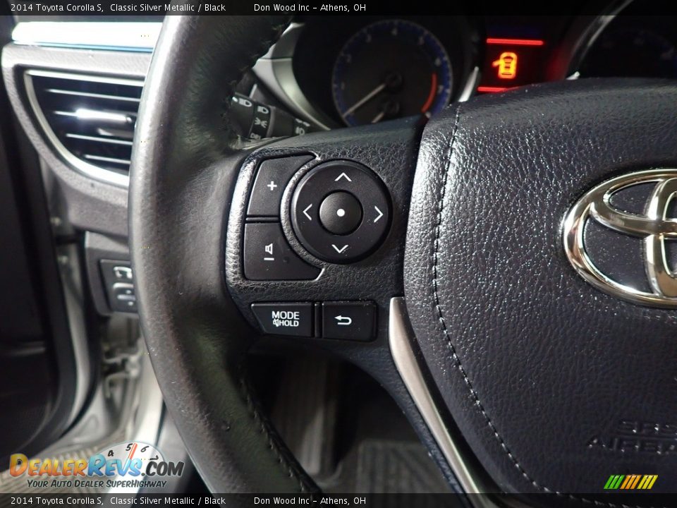 2014 Toyota Corolla S Classic Silver Metallic / Black Photo #29