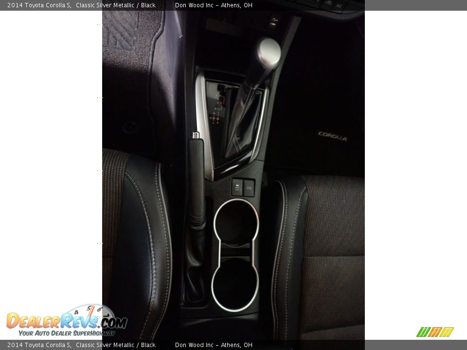 2014 Toyota Corolla S Classic Silver Metallic / Black Photo #32