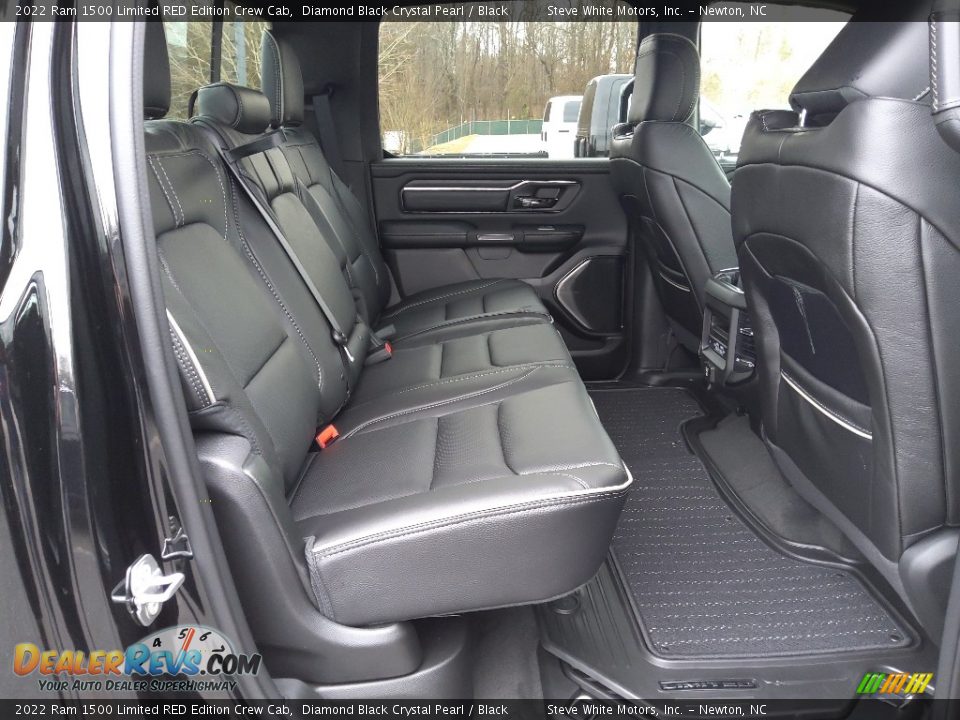 Rear Seat of 2022 Ram 1500 Limited RED Edition Crew Cab Photo #18