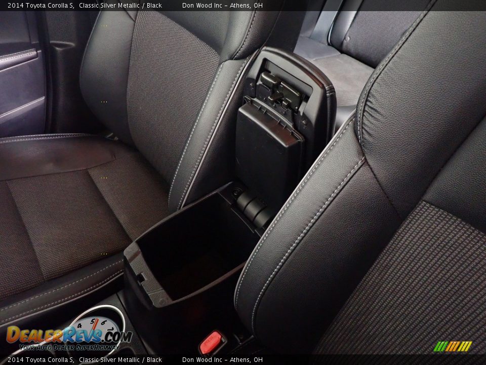 2014 Toyota Corolla S Classic Silver Metallic / Black Photo #33