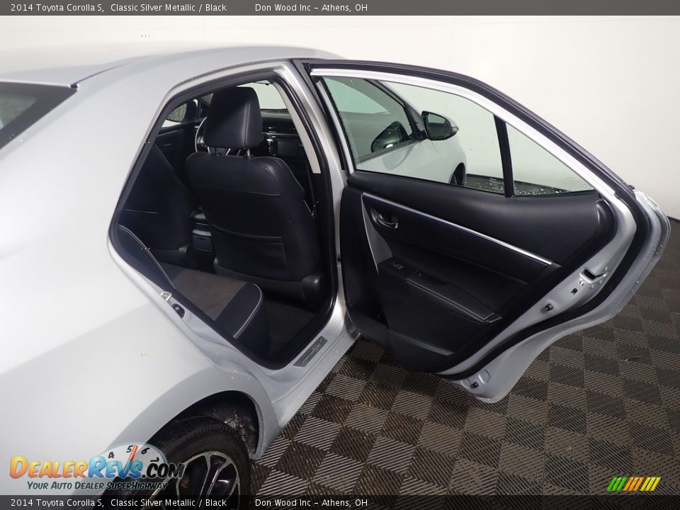2014 Toyota Corolla S Classic Silver Metallic / Black Photo #36