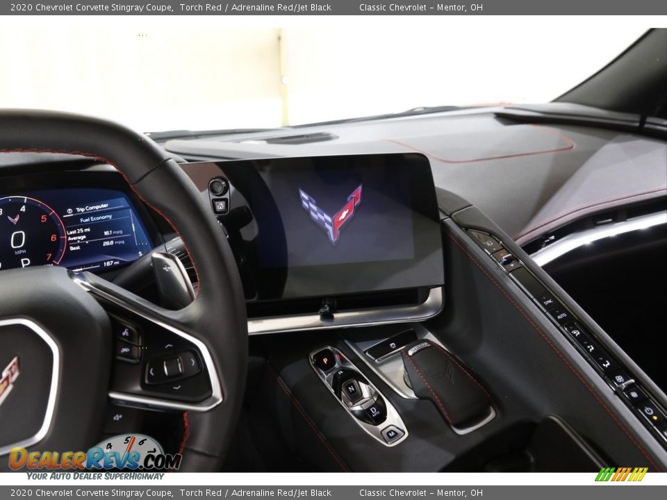 2020 Chevrolet Corvette Stingray Coupe Torch Red / Adrenaline Red/Jet Black Photo #9