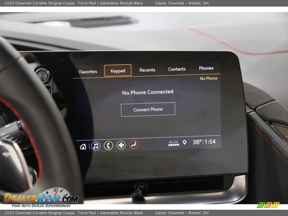 2020 Chevrolet Corvette Stingray Coupe Torch Red / Adrenaline Red/Jet Black Photo #11