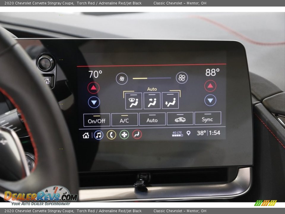 Controls of 2020 Chevrolet Corvette Stingray Coupe Photo #12
