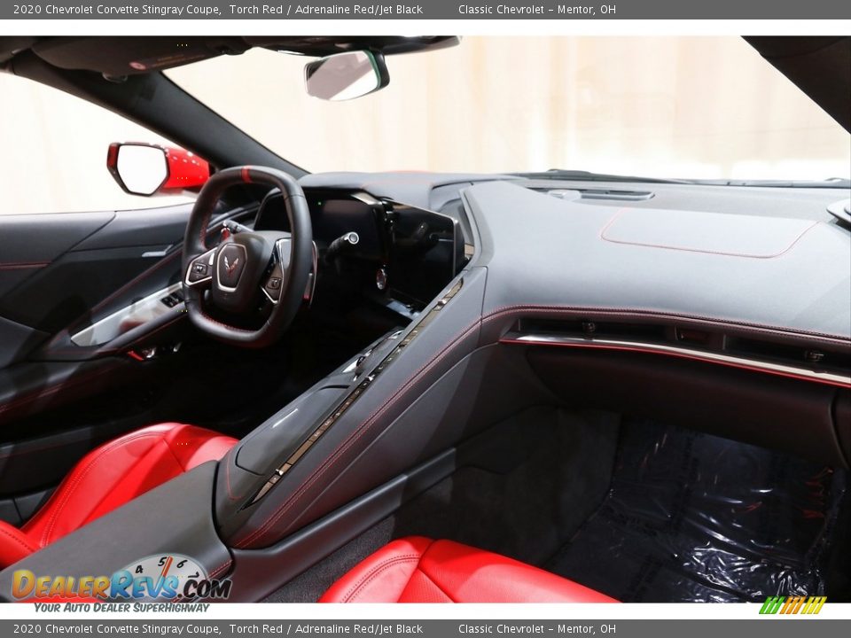 2020 Chevrolet Corvette Stingray Coupe Torch Red / Adrenaline Red/Jet Black Photo #17