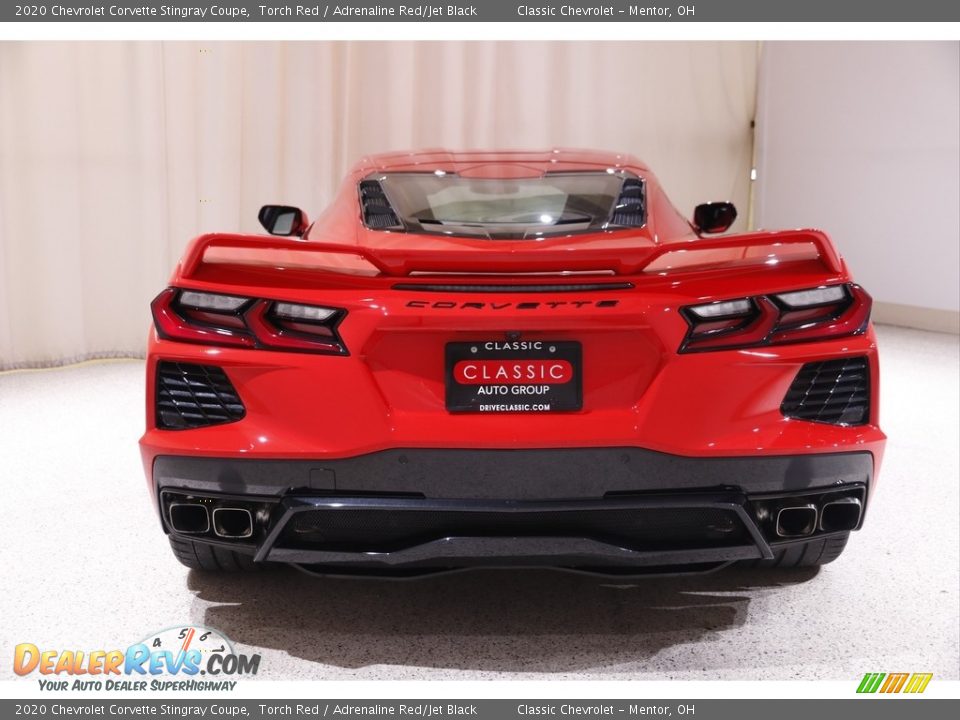 2020 Chevrolet Corvette Stingray Coupe Torch Red / Adrenaline Red/Jet Black Photo #19