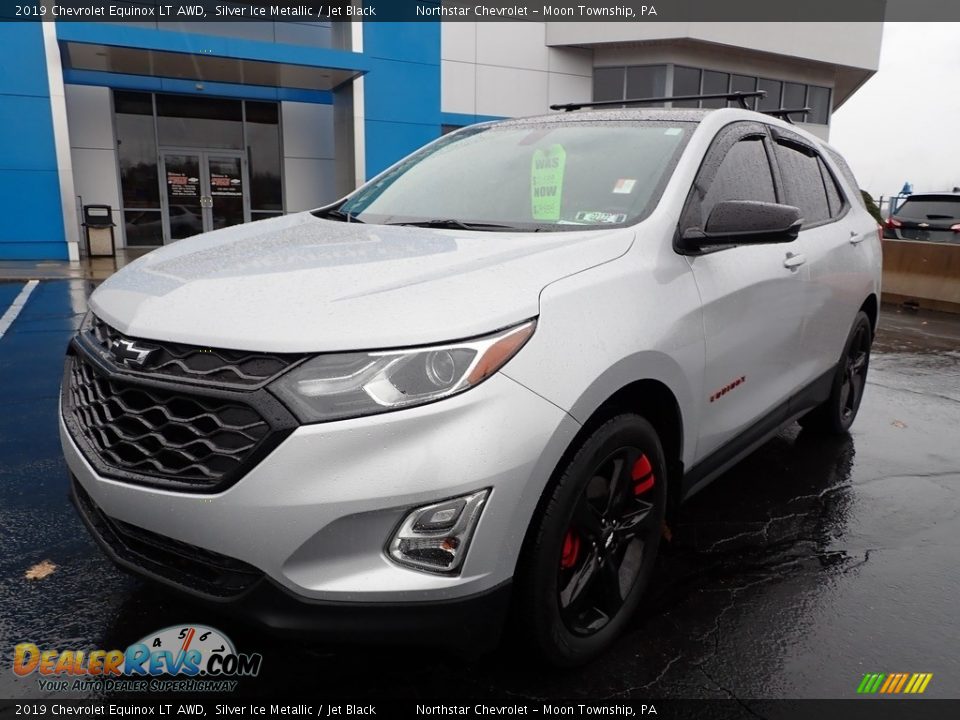 2019 Chevrolet Equinox LT AWD Silver Ice Metallic / Jet Black Photo #2