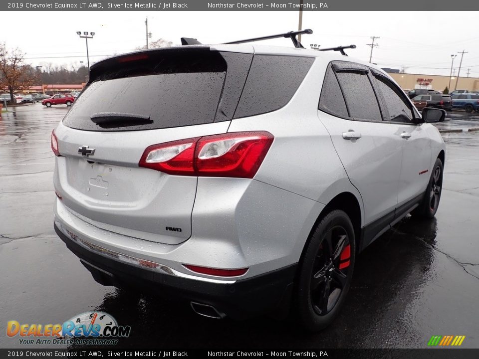 2019 Chevrolet Equinox LT AWD Silver Ice Metallic / Jet Black Photo #8