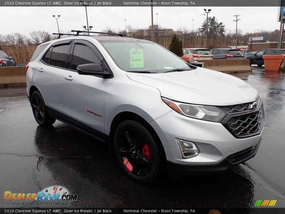 2019 Chevrolet Equinox LT AWD Silver Ice Metallic / Jet Black Photo #11