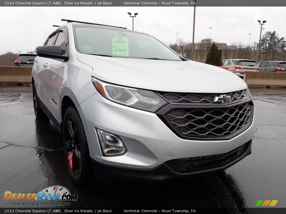 2019 Chevrolet Equinox LT AWD Silver Ice Metallic / Jet Black Photo #12