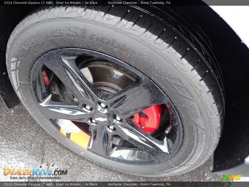 2019 Chevrolet Equinox LT AWD Silver Ice Metallic / Jet Black Photo #14