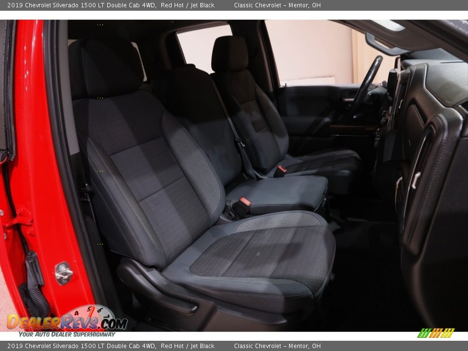 2019 Chevrolet Silverado 1500 LT Double Cab 4WD Red Hot / Jet Black Photo #14