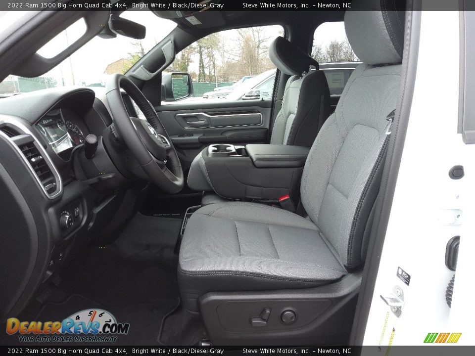 Front Seat of 2022 Ram 1500 Big Horn Quad Cab 4x4 Photo #11