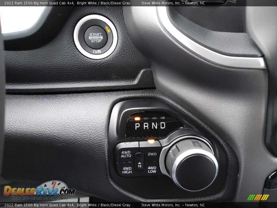 2022 Ram 1500 Big Horn Quad Cab 4x4 Bright White / Black/Diesel Gray Photo #22