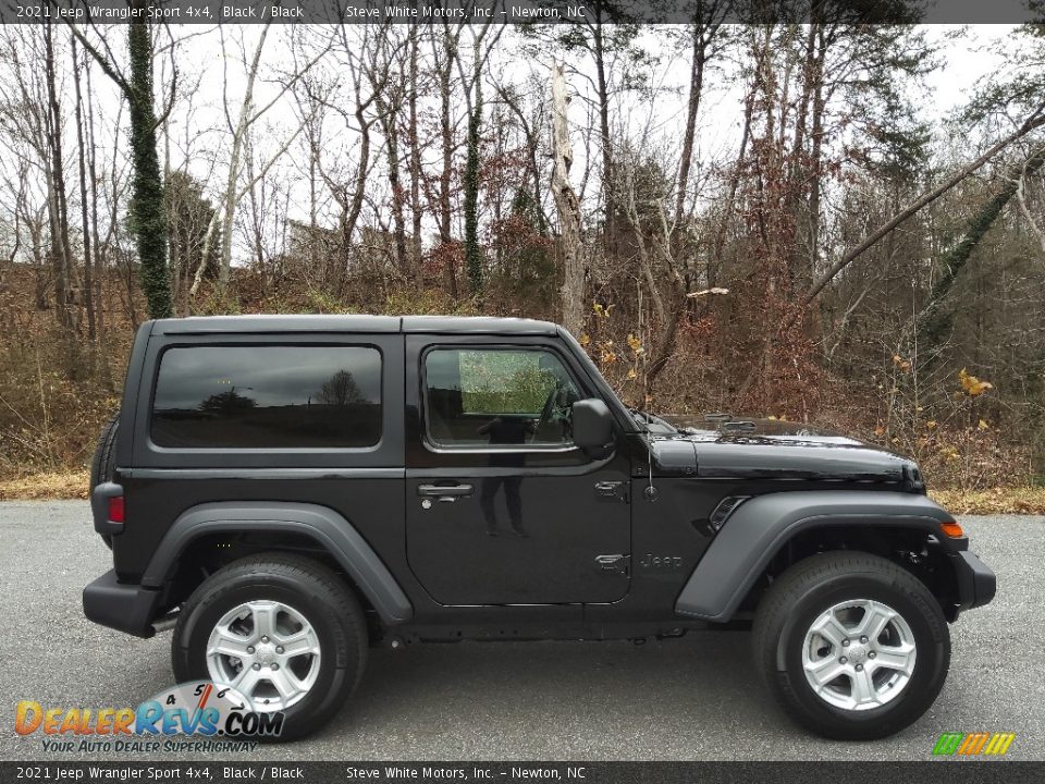 Black 2021 Jeep Wrangler Sport 4x4 Photo #5