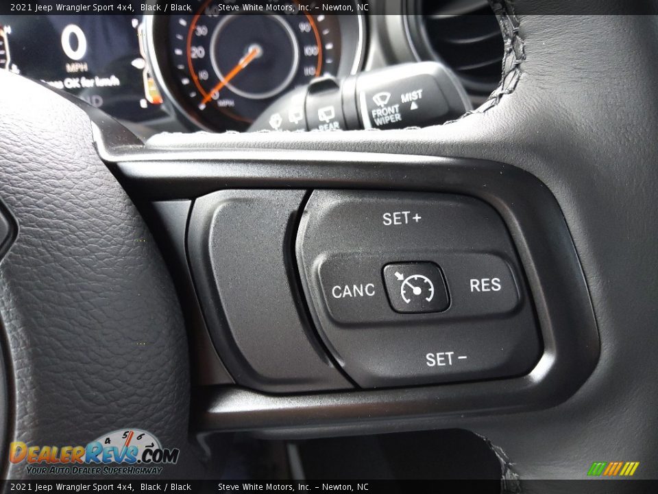 2021 Jeep Wrangler Sport 4x4 Steering Wheel Photo #19