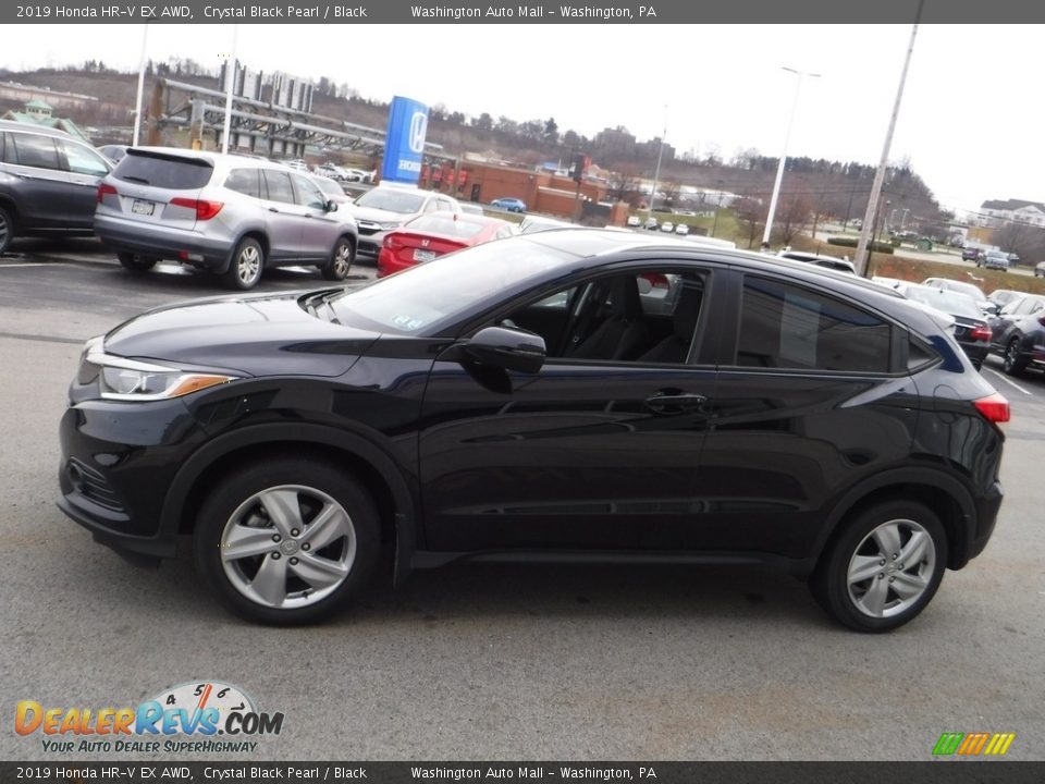 2019 Honda HR-V EX AWD Crystal Black Pearl / Black Photo #6
