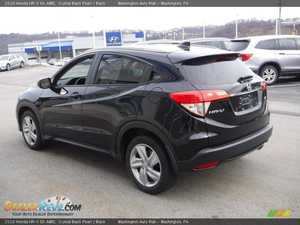 2019 Honda HR-V EX AWD Crystal Black Pearl / Black Photo #7