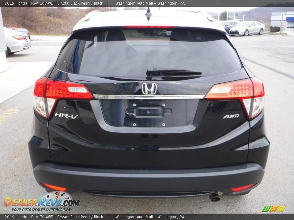 2019 Honda HR-V EX AWD Crystal Black Pearl / Black Photo #8