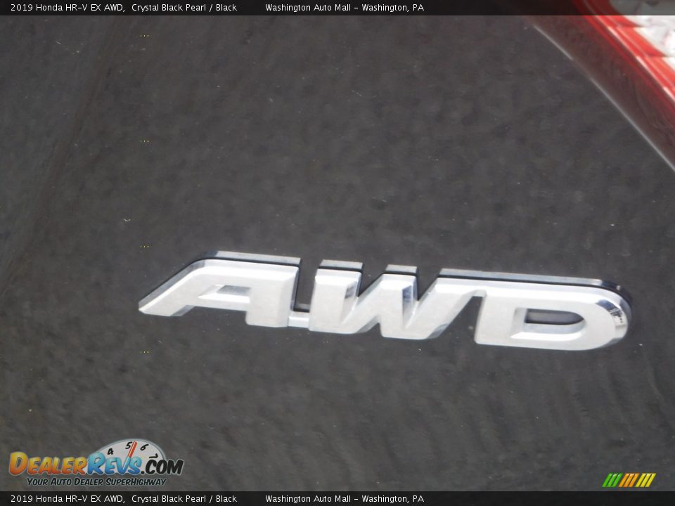 2019 Honda HR-V EX AWD Crystal Black Pearl / Black Photo #10