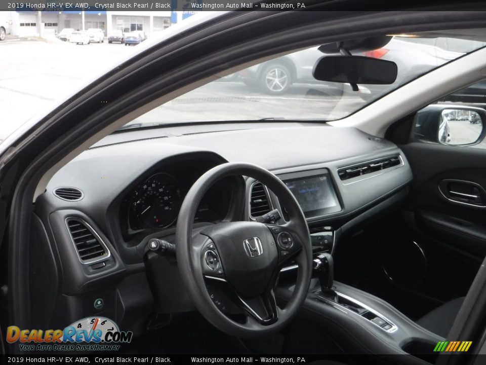 2019 Honda HR-V EX AWD Crystal Black Pearl / Black Photo #11