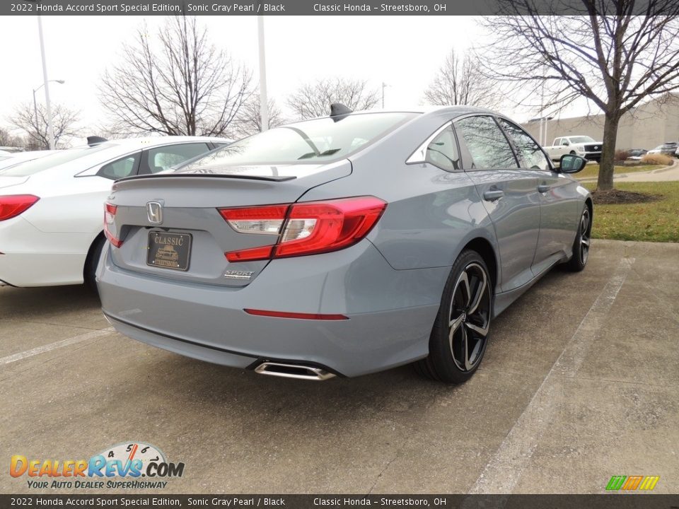 2022 Honda Accord Sport Special Edition Sonic Gray Pearl / Black Photo #4