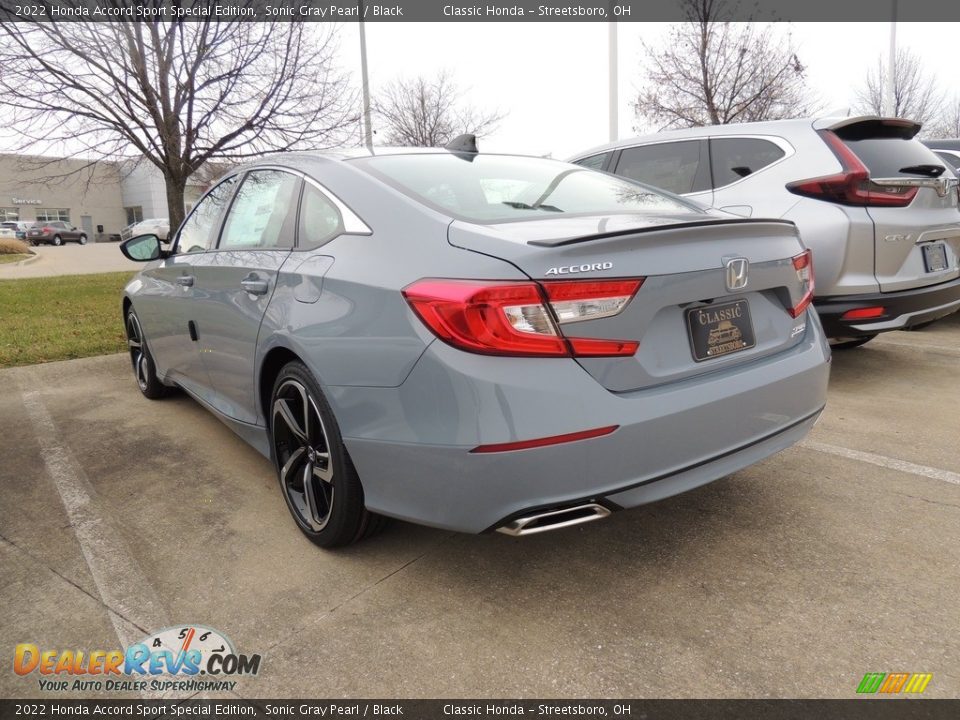 2022 Honda Accord Sport Special Edition Sonic Gray Pearl / Black Photo #5