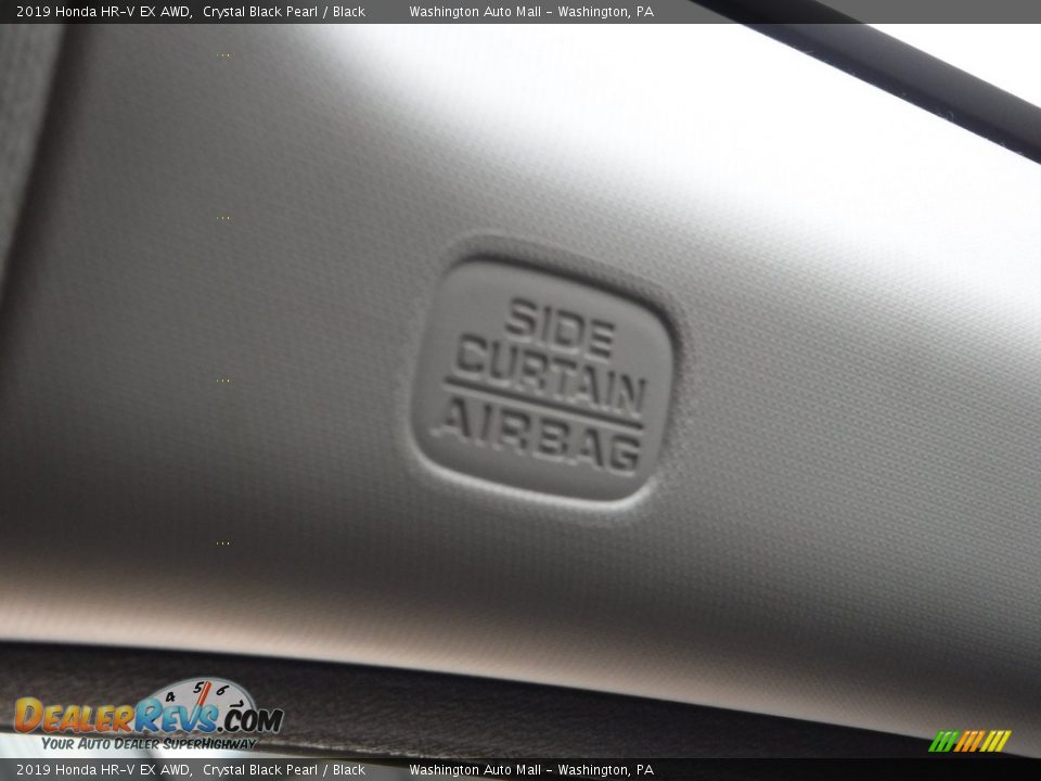 2019 Honda HR-V EX AWD Crystal Black Pearl / Black Photo #19