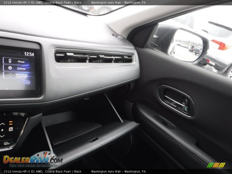 2019 Honda HR-V EX AWD Crystal Black Pearl / Black Photo #22