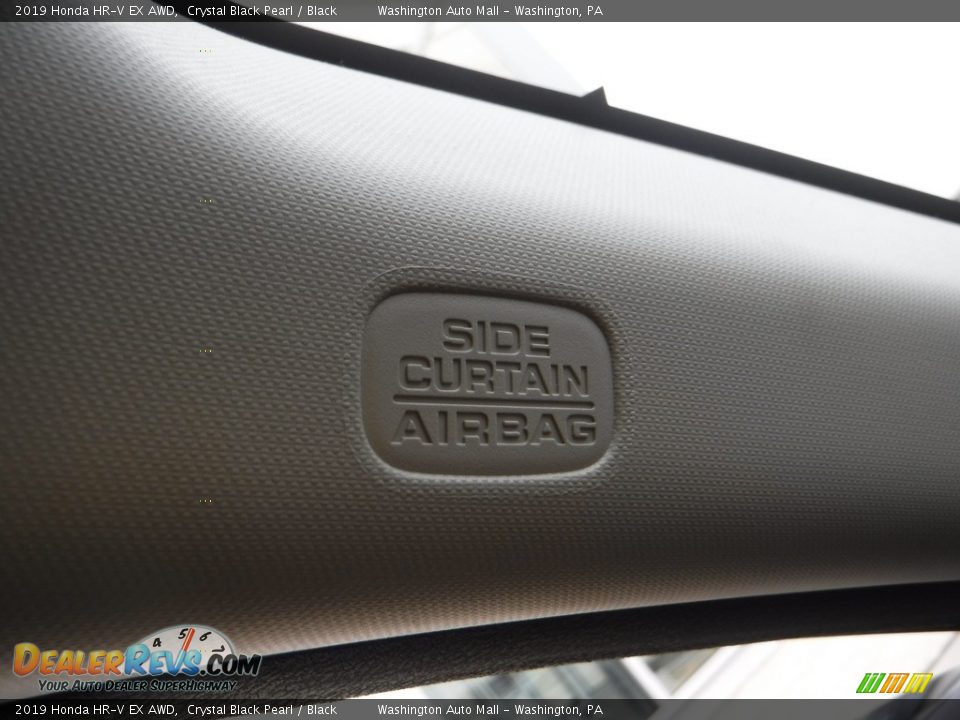 2019 Honda HR-V EX AWD Crystal Black Pearl / Black Photo #23