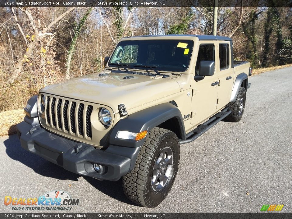 2020 Jeep Gladiator Sport 4x4 Gator / Black Photo #2