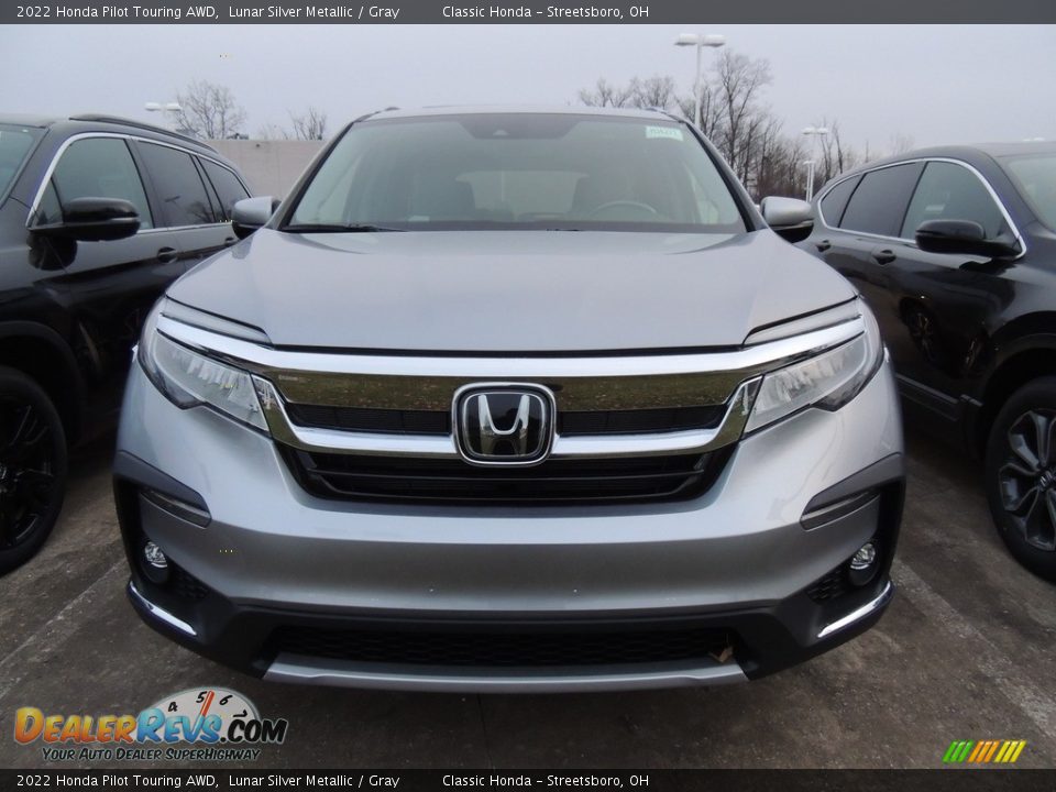 2022 Honda Pilot Touring AWD Lunar Silver Metallic / Gray Photo #2