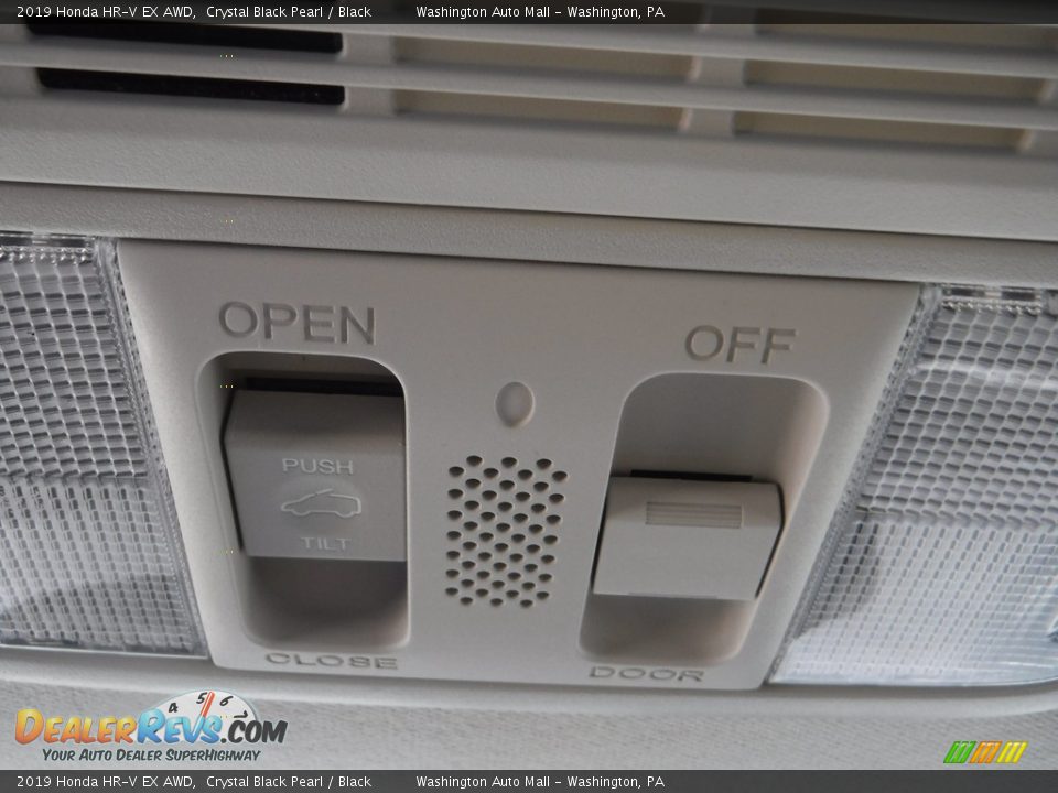 2019 Honda HR-V EX AWD Crystal Black Pearl / Black Photo #25