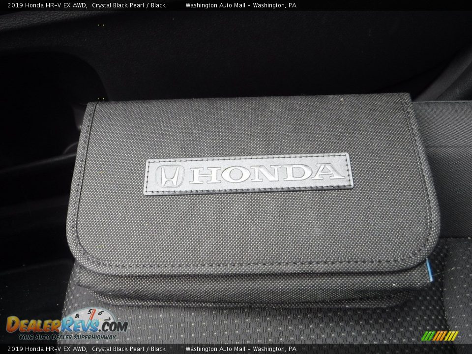 2019 Honda HR-V EX AWD Crystal Black Pearl / Black Photo #27