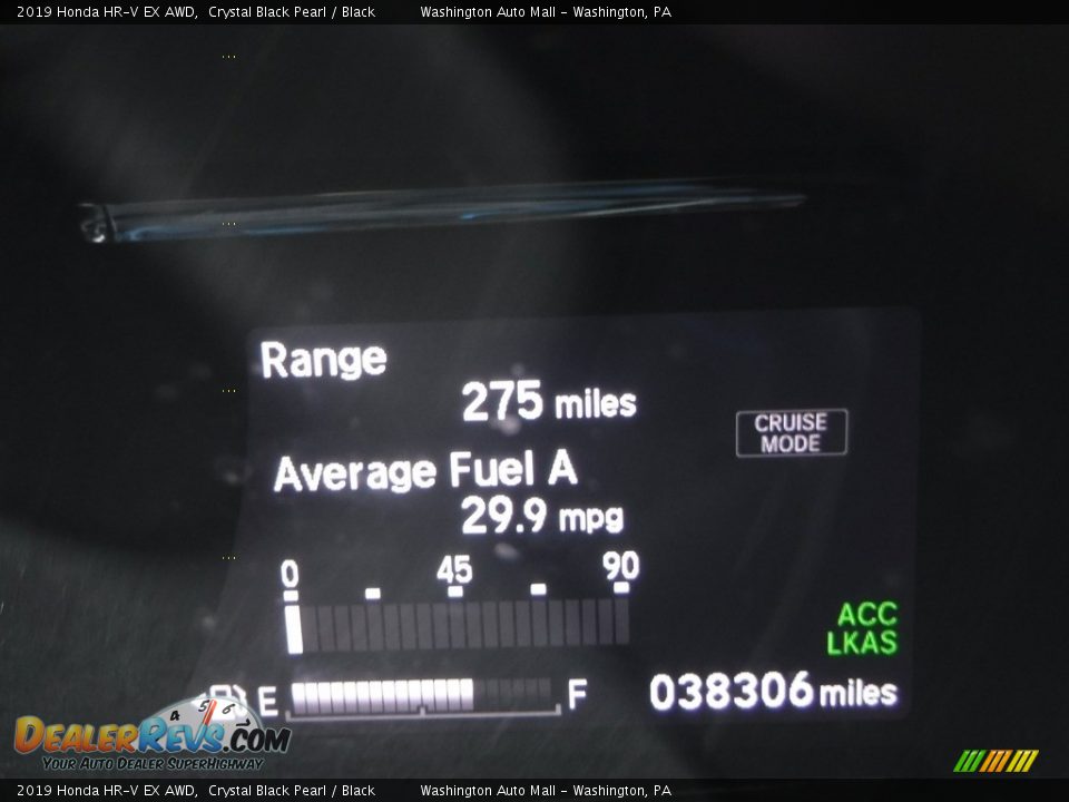 2019 Honda HR-V EX AWD Crystal Black Pearl / Black Photo #29